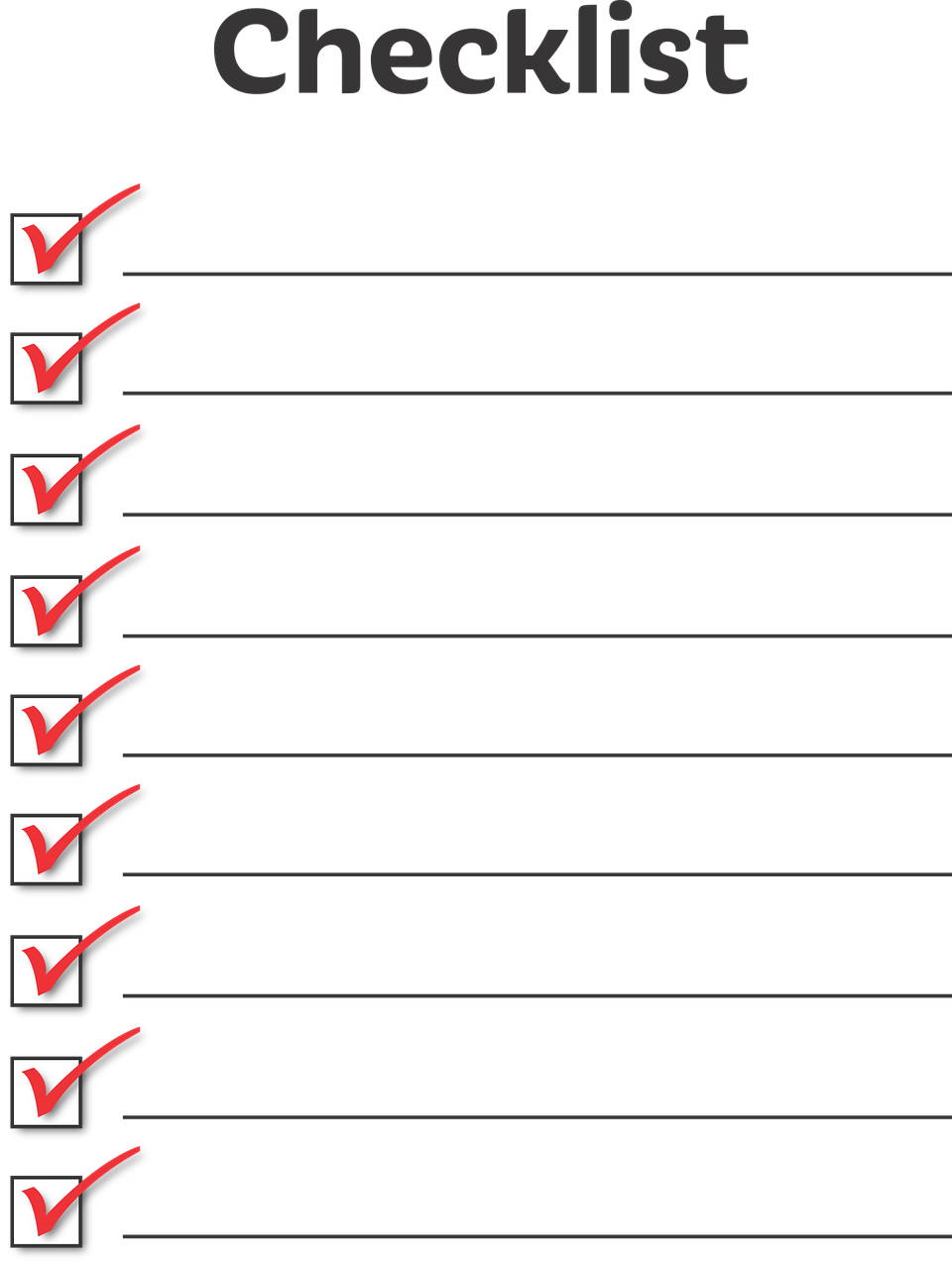 Checklist for Evaluating a Potential Niche