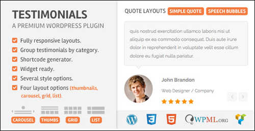 Testimonials Plugin