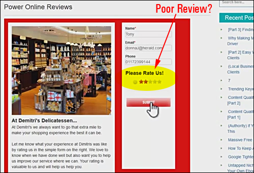 Power Online Reviews - WordPress Plugin For Management Of User Reviews