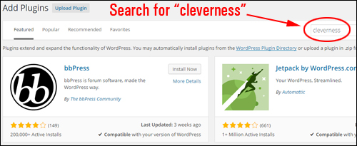Cleverness to do lists plugin WordPress - Cleverness plugin WP - Install To-Do List Plugin