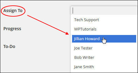 WordPress plugin to do lists - Assign To Do Items to Users